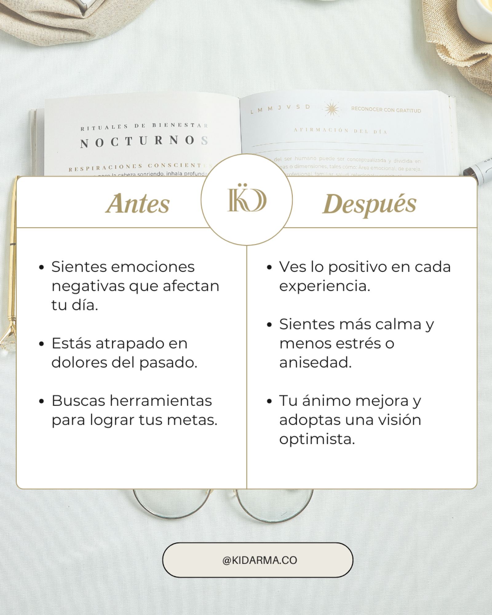 Combo Journal + Cartas Vibrando con Gratitud - Imagen 3