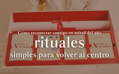 Cómo reconectar contigo en mitad del año: rituales simples para volver al centro