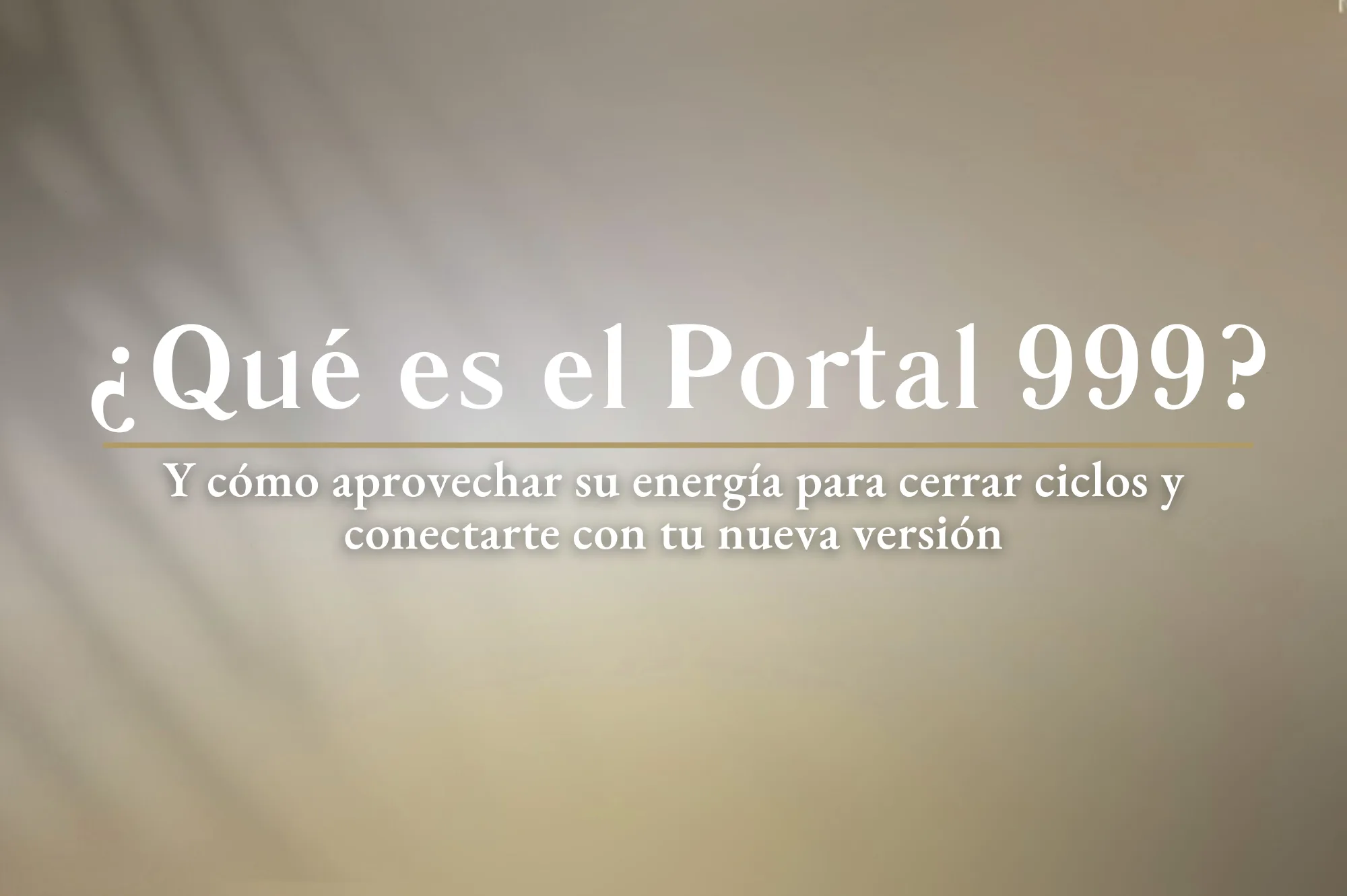 qué es el portal 999